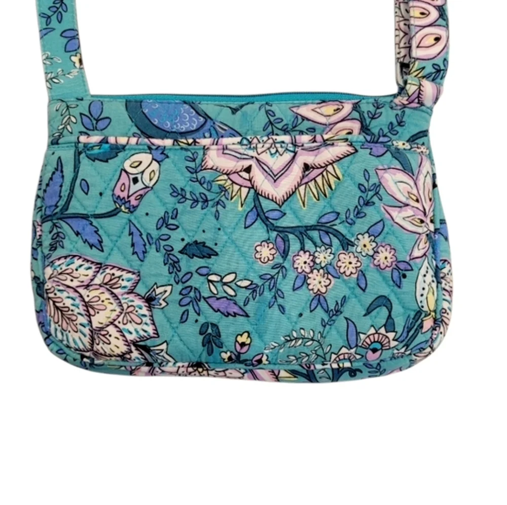 Vera Bradley Little Hipster Crossbody Bag in Peacock Garden